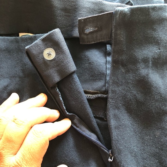 Old Navy Women Pants Size 18 Pull On Elastic Waistband Split Hem - Picture 16 of 16